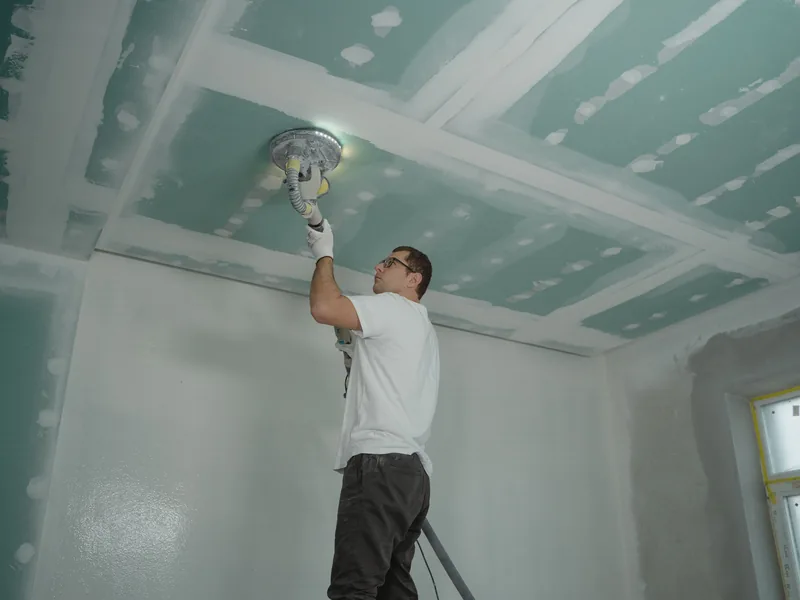 Technicien intervenant sur une installation de ventilation — Oise